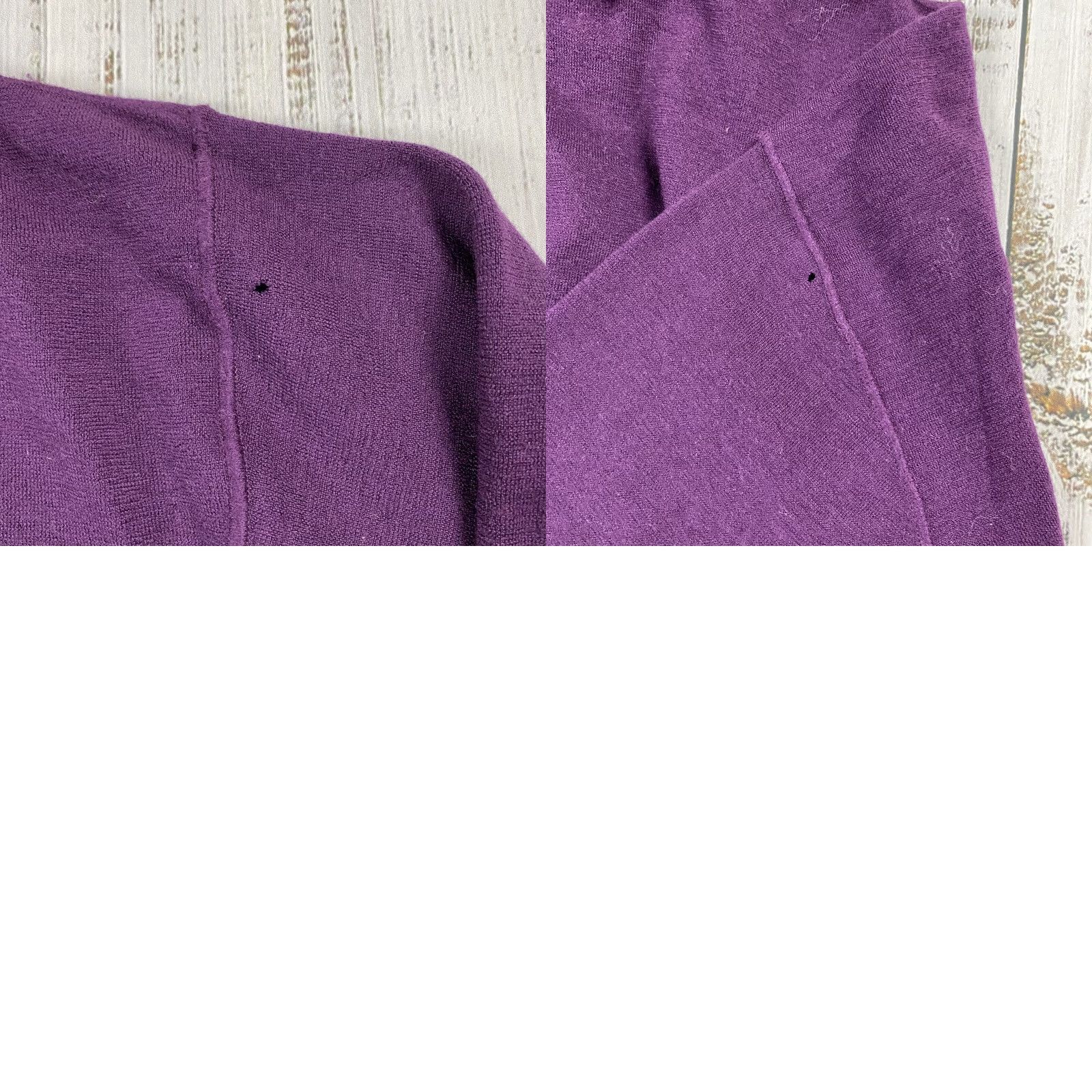 Patagonia VINTAGE PATAGONIA 80S RARE 100% WOOL EGGPLANT PURPLE 1/4 ZIP SWEATER KNIT OUTDOOR WOMEN XL PURPLE 80s PATAGONIA Sweater Size XL / US 12-14 / IT 48-50 - 8 Thumbnail