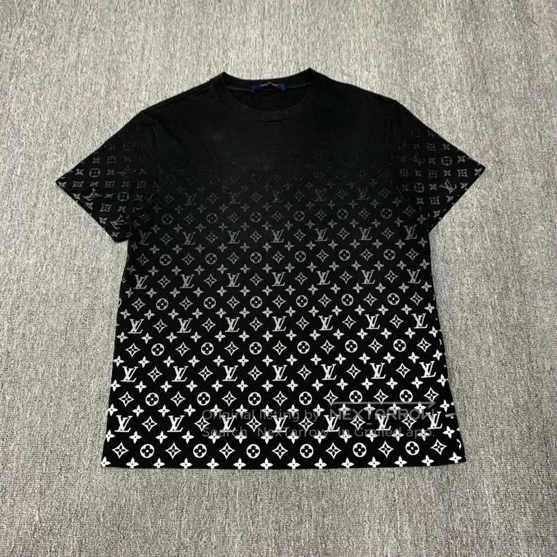 LV Black Gradient Print Short Sleeve.