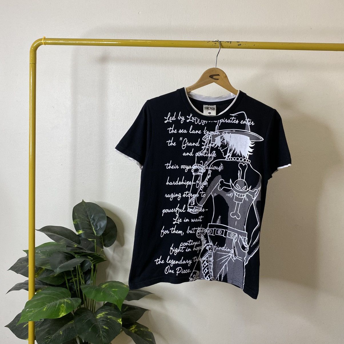 One Piece Y2K Anime One Piece Manga Series Double Layer T Shirt Size US S / EU 44-46 / 1 - 1 Thumbnail