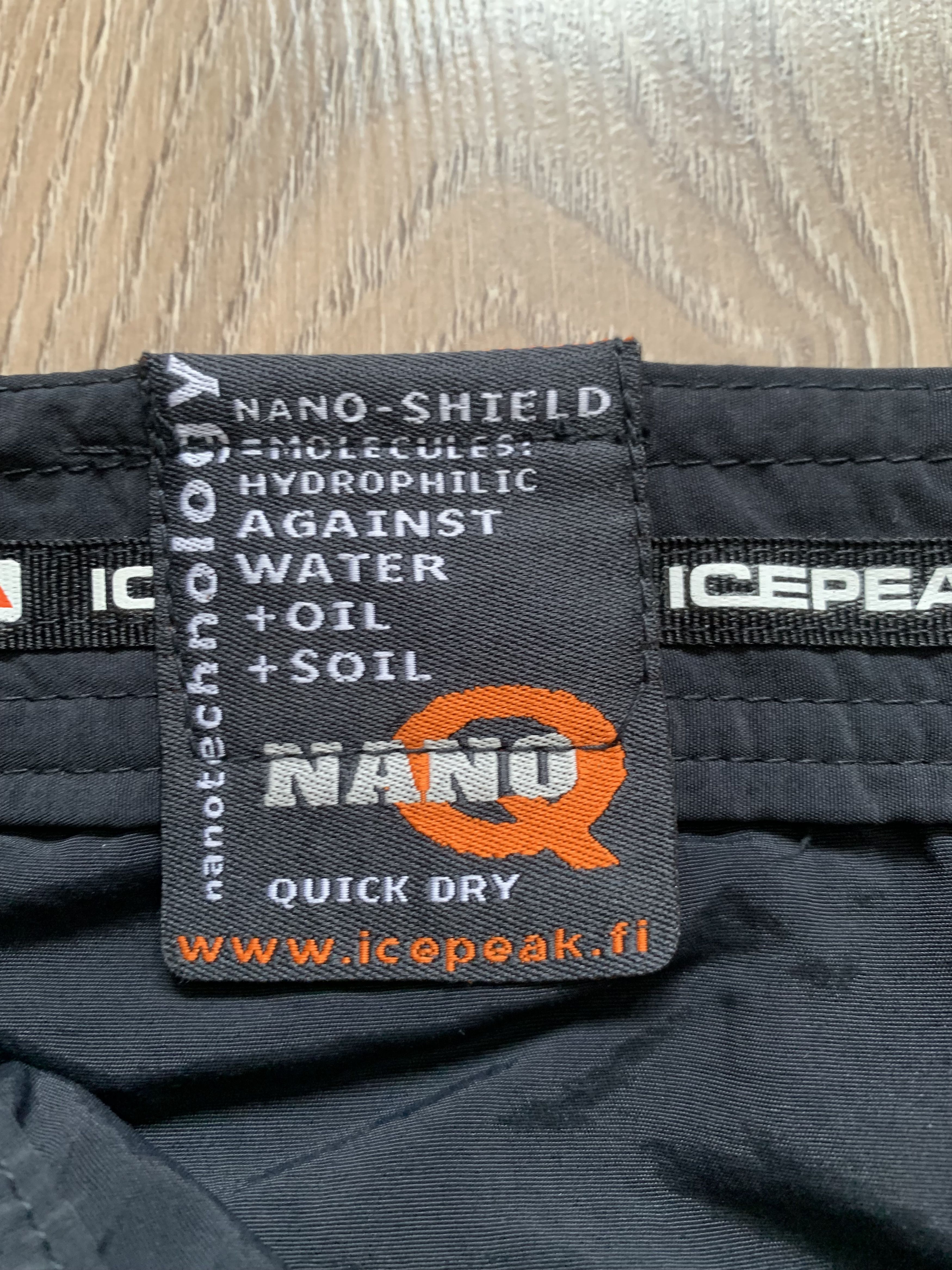 Sports Specialties Icepeak Nano-Q Technical Black Ski Pants Size 25" / US 0 / IT 36 - 7 Thumbnail