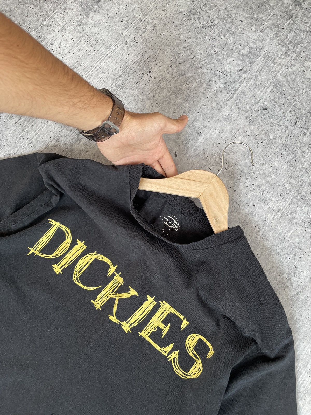 Dickies × Vintage Dickies Men’s Y2K Vintage T-Shirt M – Distressed Look Size US M / EU 48-50 / 2 - 3 Thumbnail