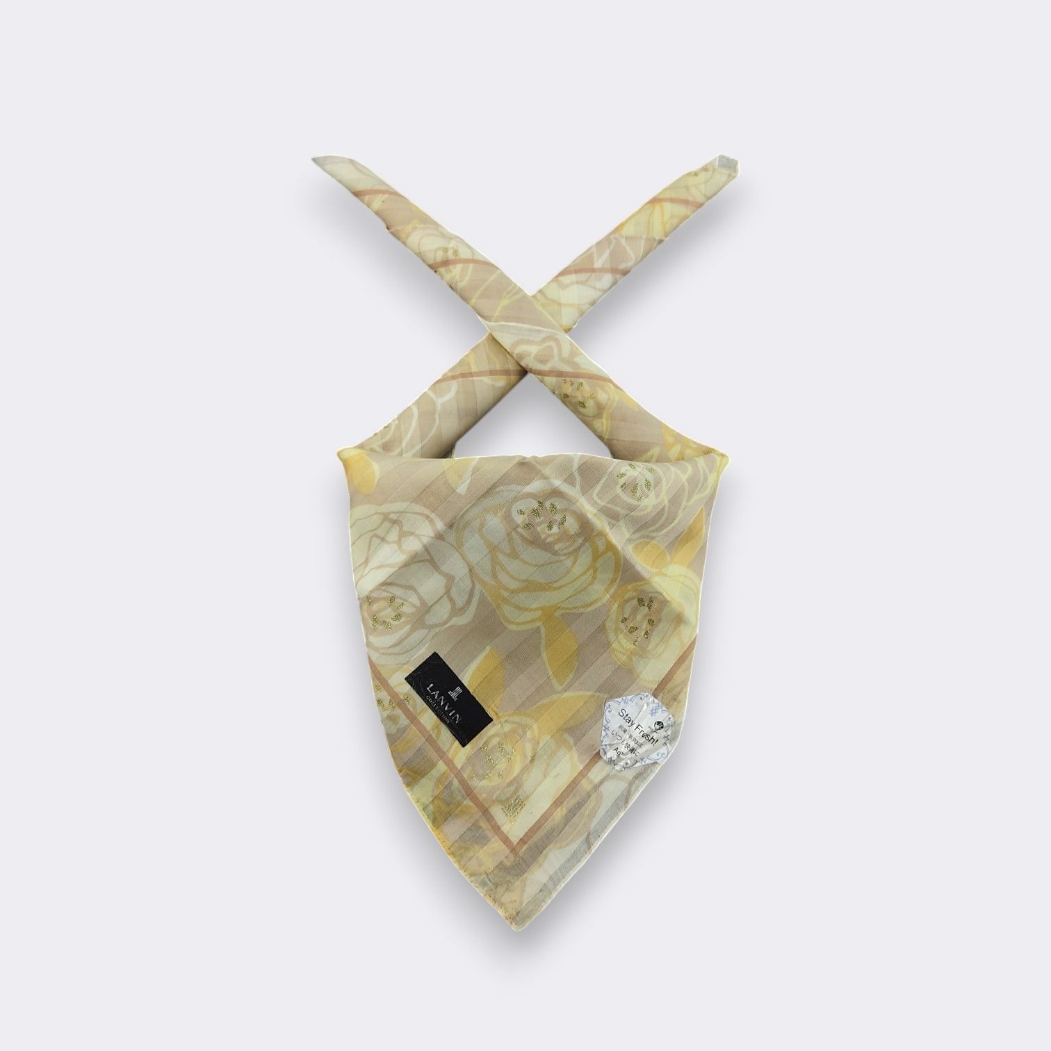 Lanvin Vintage Lanvin Handkerchief Neckerchief Bandana H245I Size ONE SIZE - 2 Thumbnail