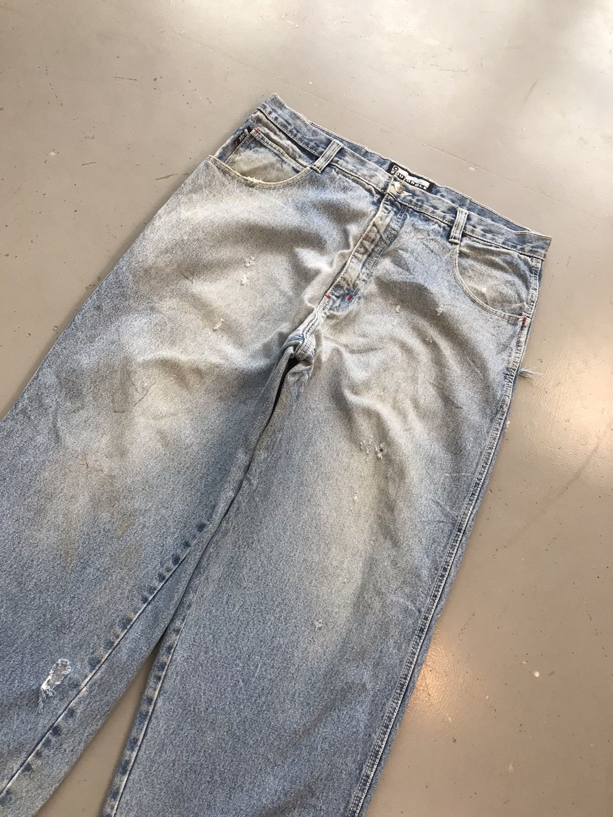 Southpole × Vintage Vintage Southpole white tab baggy fit denim Size US 38 / EU 54 - 4 Thumbnail