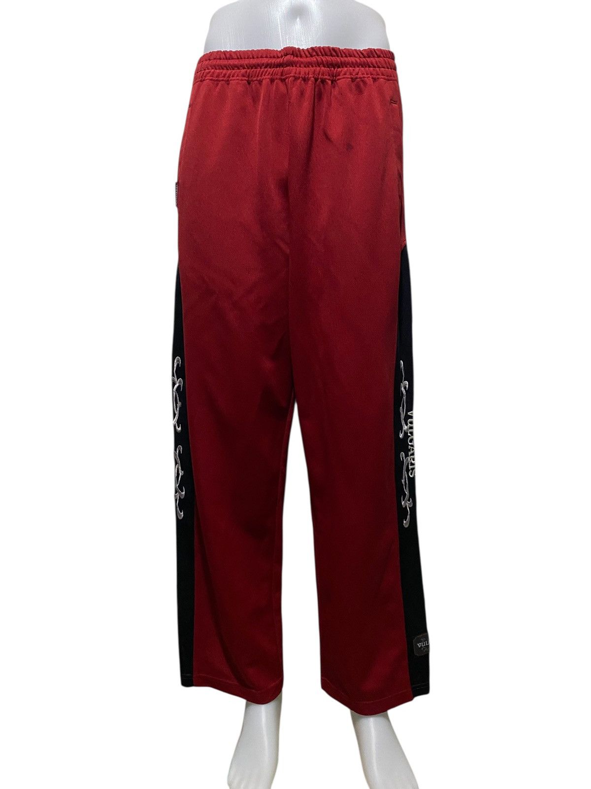 Japanese Brand Vintage Vulgaris tribal embroidery baggy trackpants Size US 32 / EU 48 - 4 Thumbnail