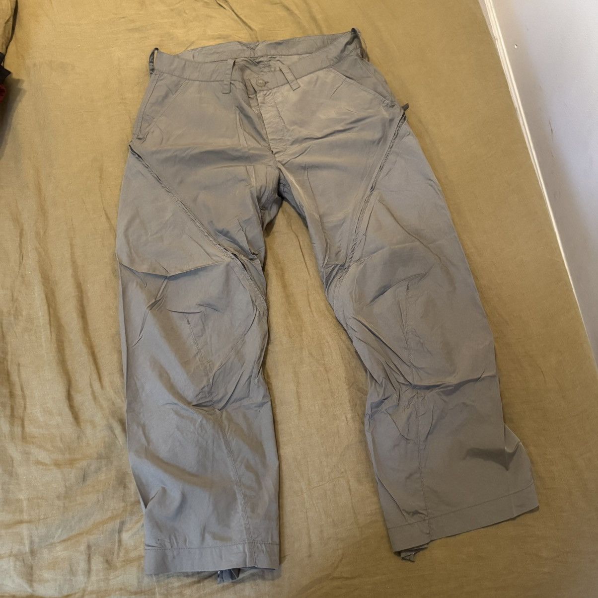 Issey Miyake Issey Miyake Men Zip Up Pants Size US 36 / EU 52 - 1 Thumbnail