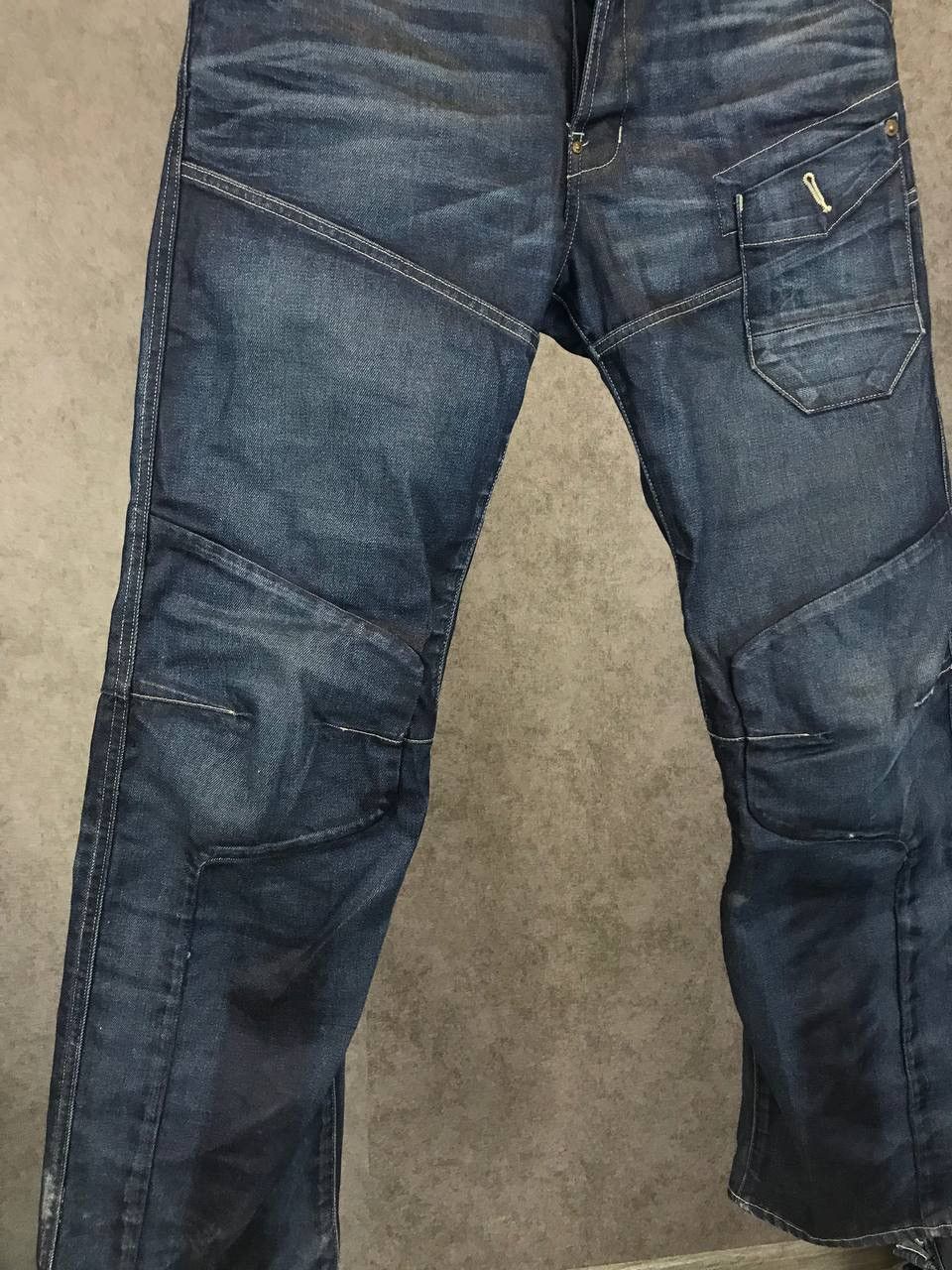 G-Star G Star Raw vintage Y2K biker jeans Size US 31 - 3 Thumbnail