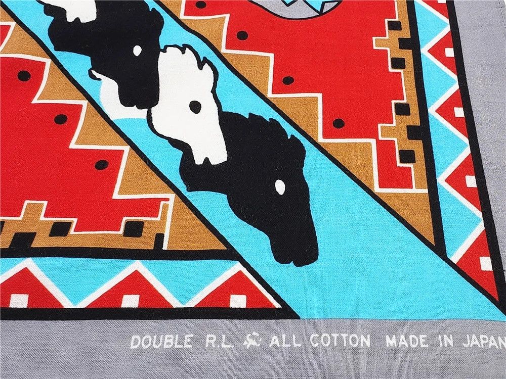 RRL Ralph Lauren RRL Vintage Rodeo Cowboy Bandanna COTTON Scarf handkerchief Size ONE SIZE - 16 Thumbnail