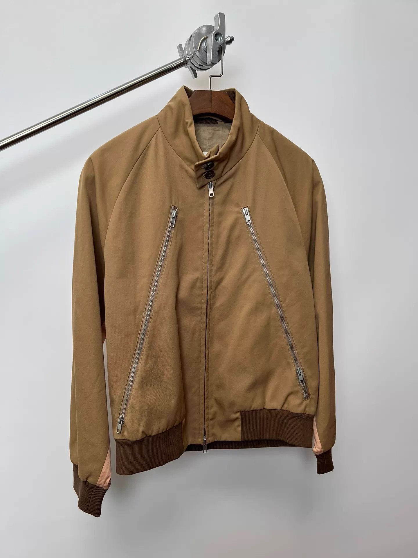 Maison Margiela Maison Margiela 18AW 3-Zip Colorblock Khaki Pink Jacket 44 Size US S / EU 44-46 / 1 - 2 Thumbnail
