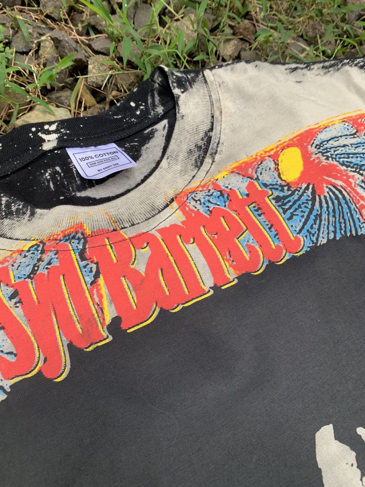 Band Tees Band tees Syd Barrett acidwash psychedelic Size US L / EU 52-54 / 3 - 5 Thumbnail