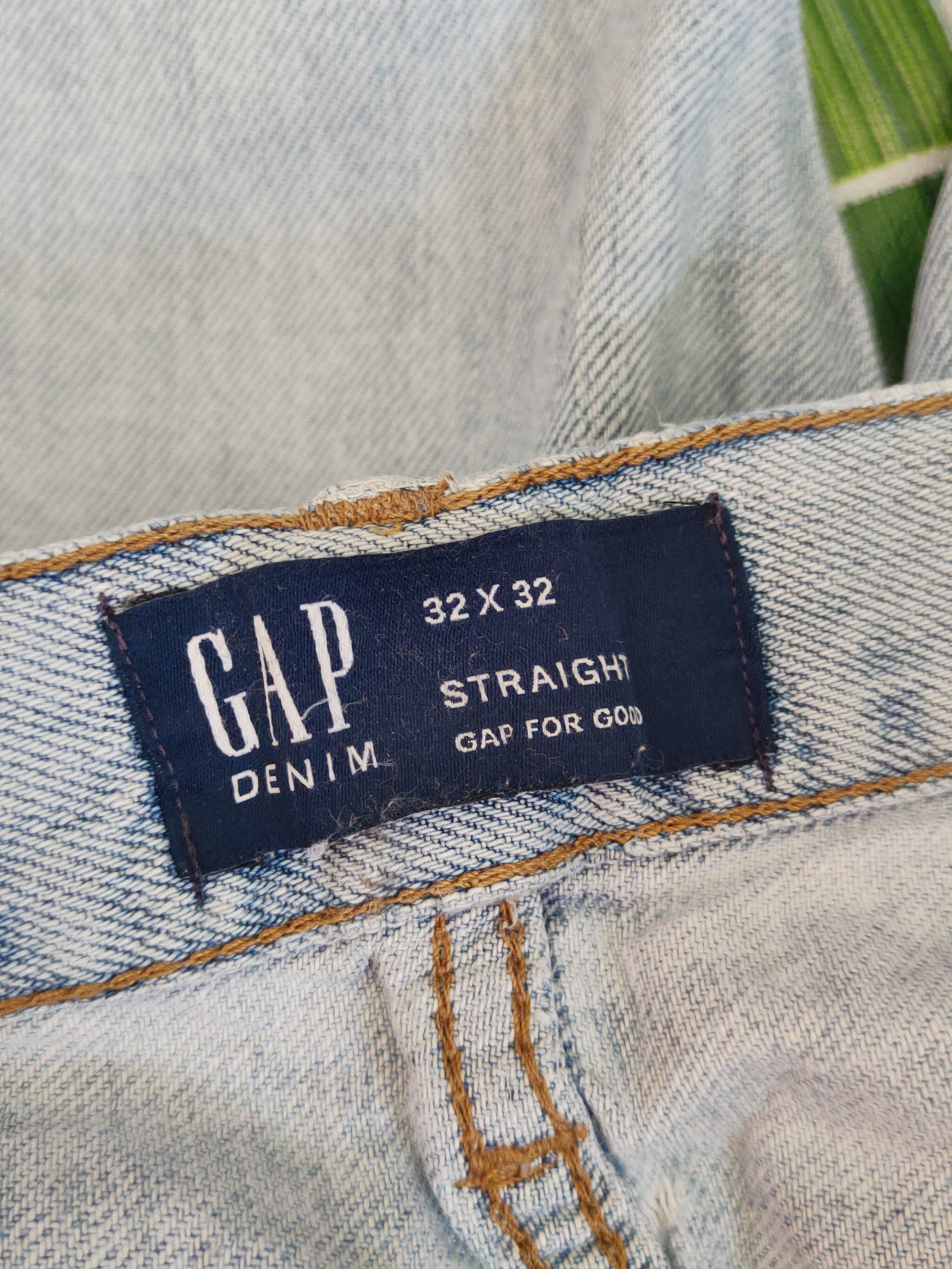 Gap GAP Blue Faded Distressed Ripped Jeans #1665 Size US 32 / EU 48 - 15 Thumbnail