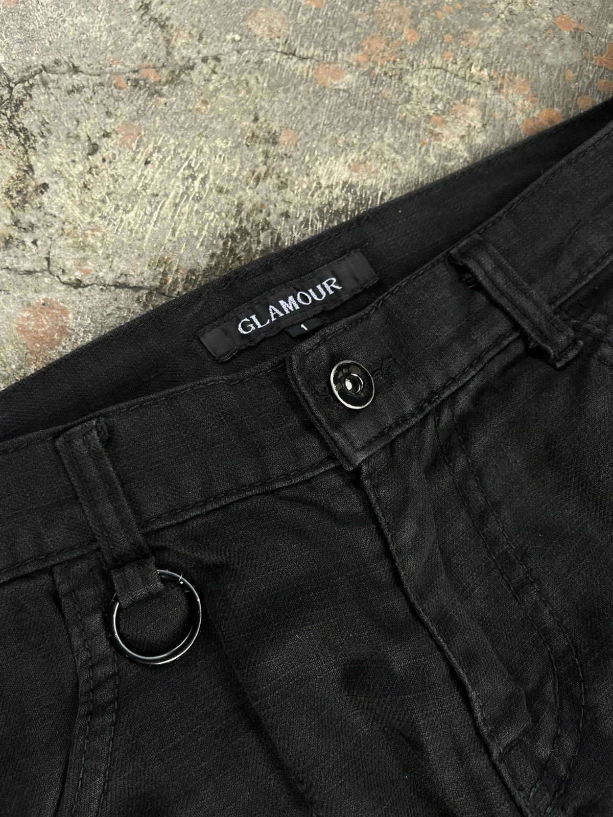Hysteric Glamour GLAMOUR JAPANESE DISTRESSED DENIM BLACK BIKERS PANTS PUNK Size US 32 / EU 48 - 8 Thumbnail