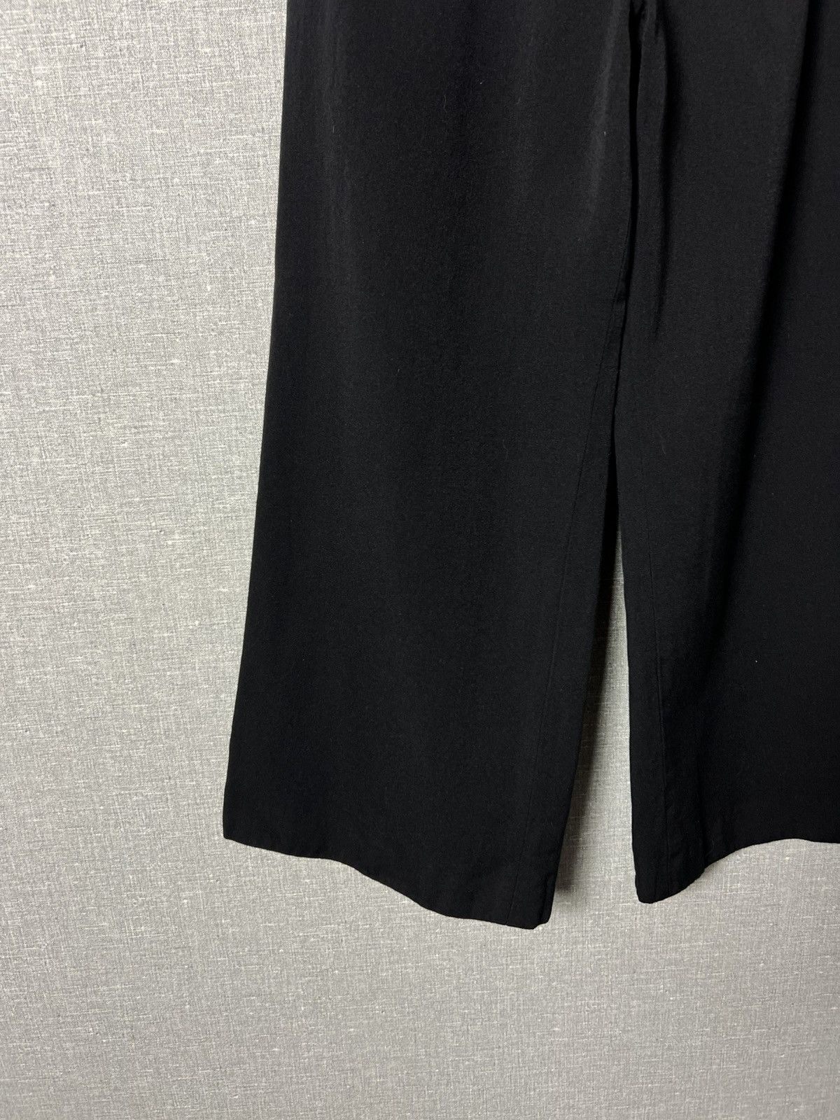 Saint Laurent Paris 70s Saint Laurent High Waist Wide Leg Wool Palazzo Trousers Size 25" / US 0 / IT 36 - 5 Thumbnail