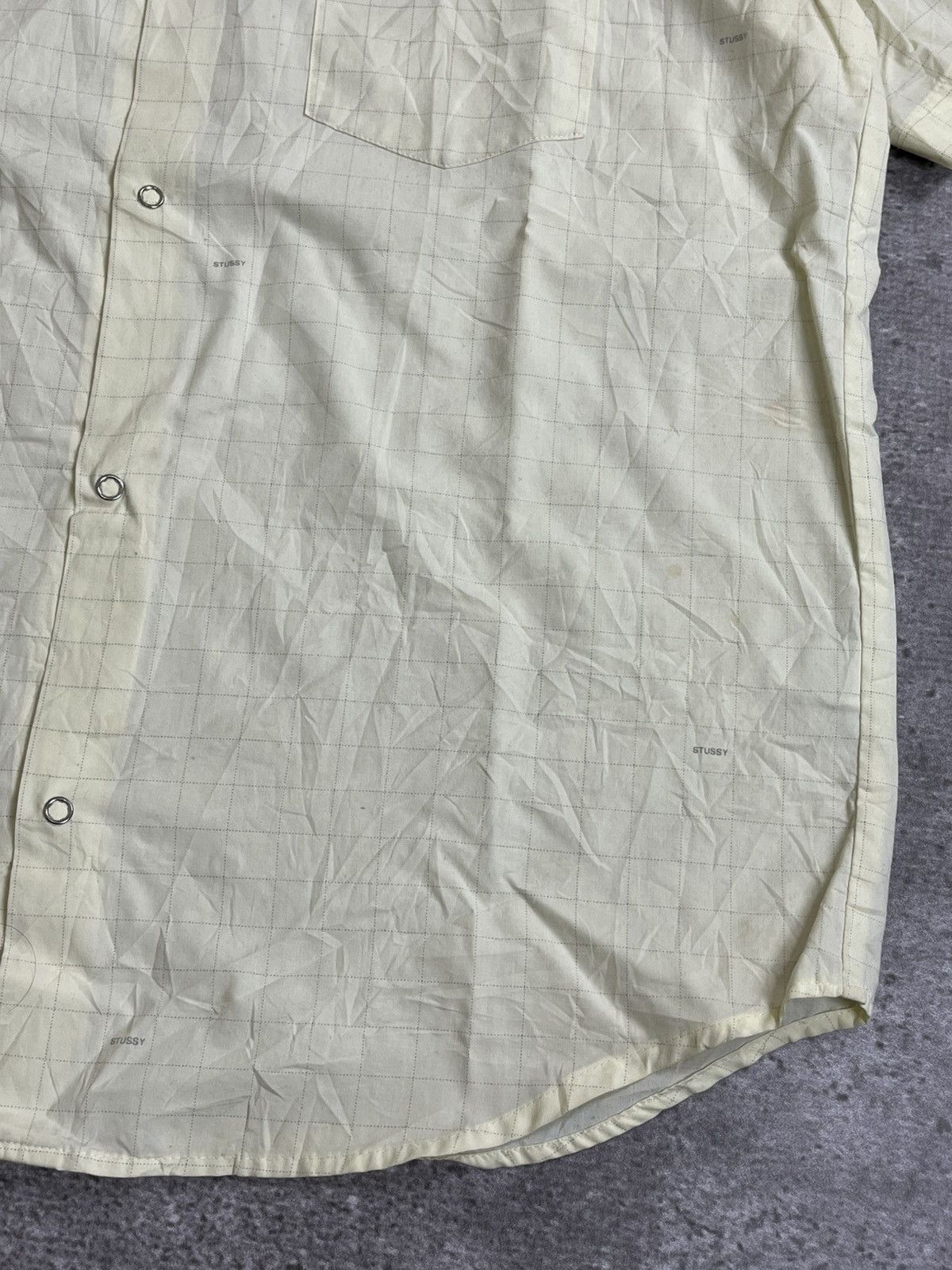 Stussy Vintage 90s Stussy Plaid Button Shirt Size US L / EU 52-54 / 3 - 5 Thumbnail