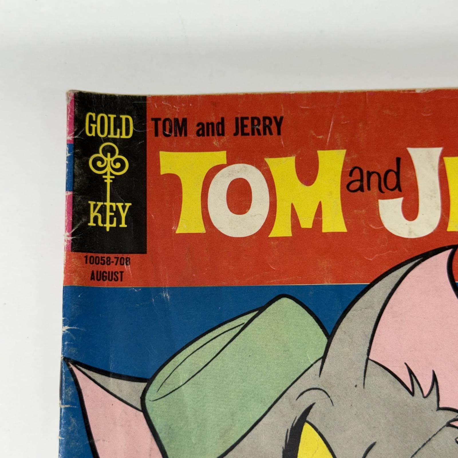 Designer Vtg Gold Key Tom and Jerry Comic Book - August 1967 Size ONE SIZE - 3 Thumbnail
