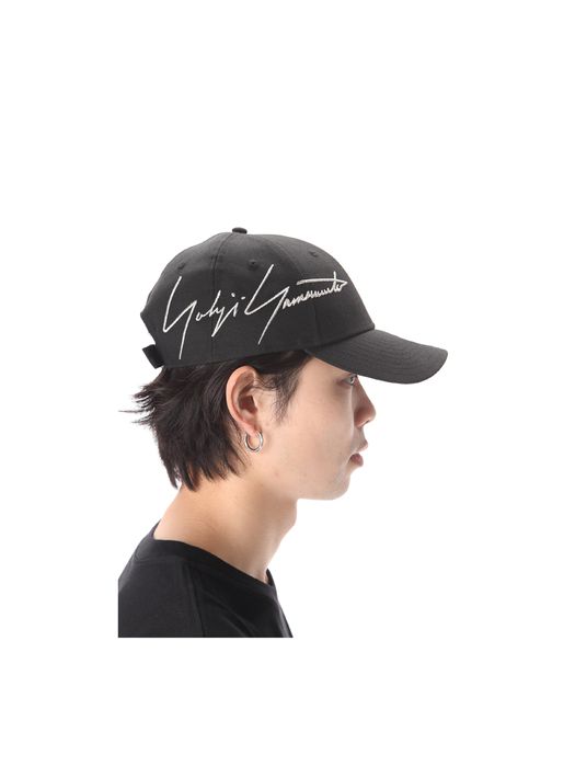 Yohji Yamamoto SIDE LOGO NEW ERAキャップ-