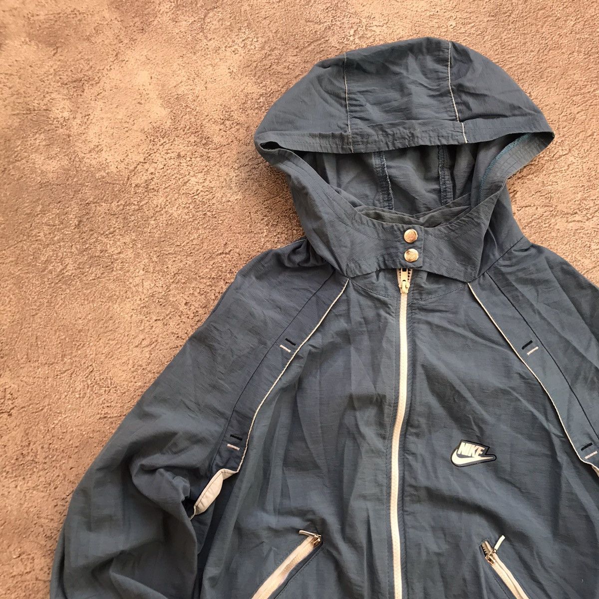 Vintage Vintage Nike Windbreaker Jacket Y2K Streetwear Skate Baggy M Size M / US 6-8 / IT 42-44 - 3 Thumbnail