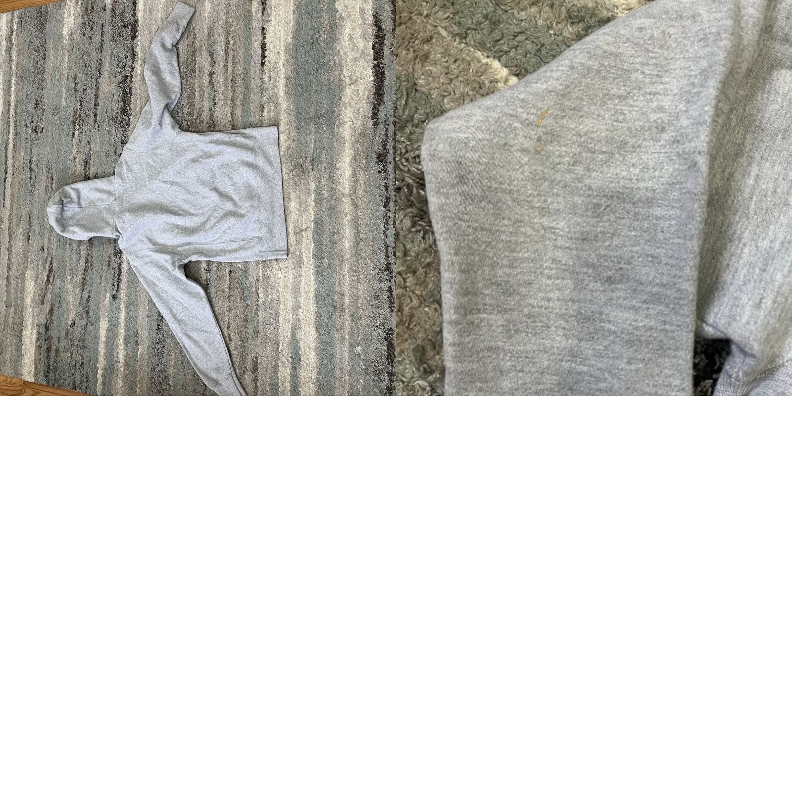 Champion VINTAGE Champion Hoodie Sweatshirt Small Gray Reverse Weave Embroidered Logo College Sports 80s 90s Mens Size US S / EU 44-46 / 1 - 8 Thumbnail