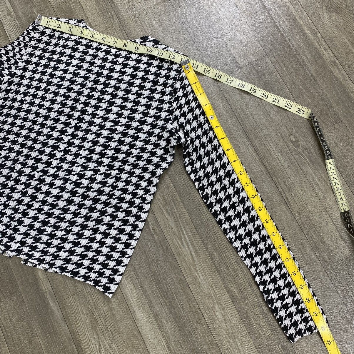 Issey Miyake Pleats Please Issey Miyake Specchio Houndstooth Cardigans Size XS / US 0-2 / IT 36-38 - 12 Thumbnail