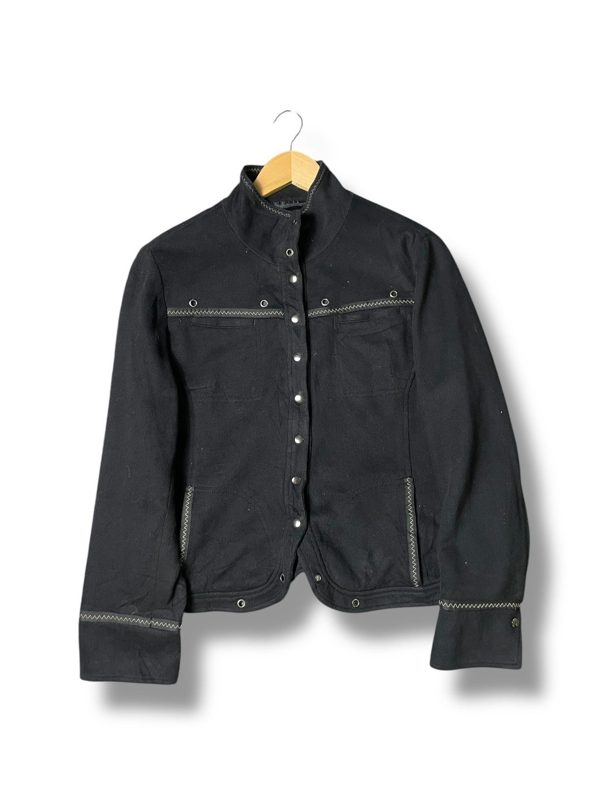 The Unbranded Brand × Vintage Unbranded Brand Button Light Jacket (73) Size US L / EU 52-54 / 3 - 1 Thumbnail