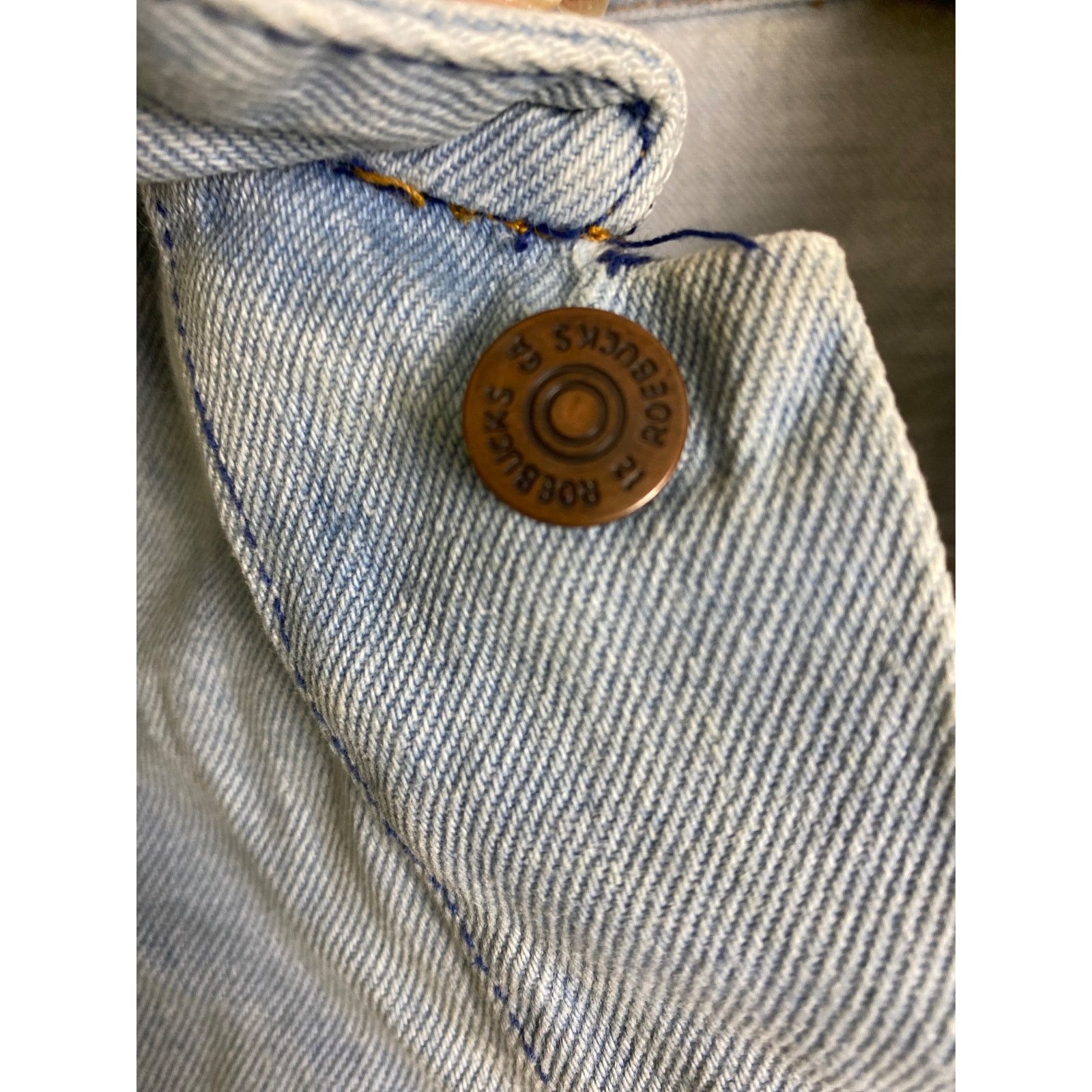 Levi's Vintage USA Roebucks Denim Tucker Jacket 36 Women XS Size XS / US 0-2 / IT 36-38 - 12 Thumbnail