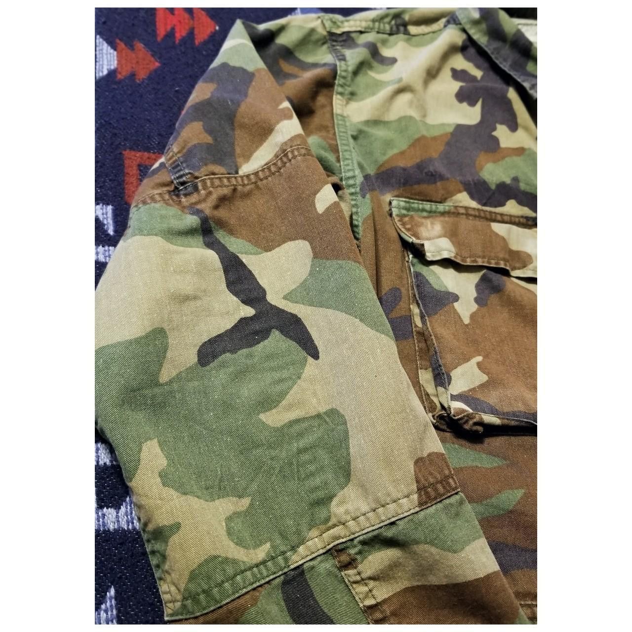 Vintage VTG 80's WOODLAND CAMO MILITARY JACKET-SIZE MEDIUM Size US M / EU 48-50 / 2 - 7 Thumbnail