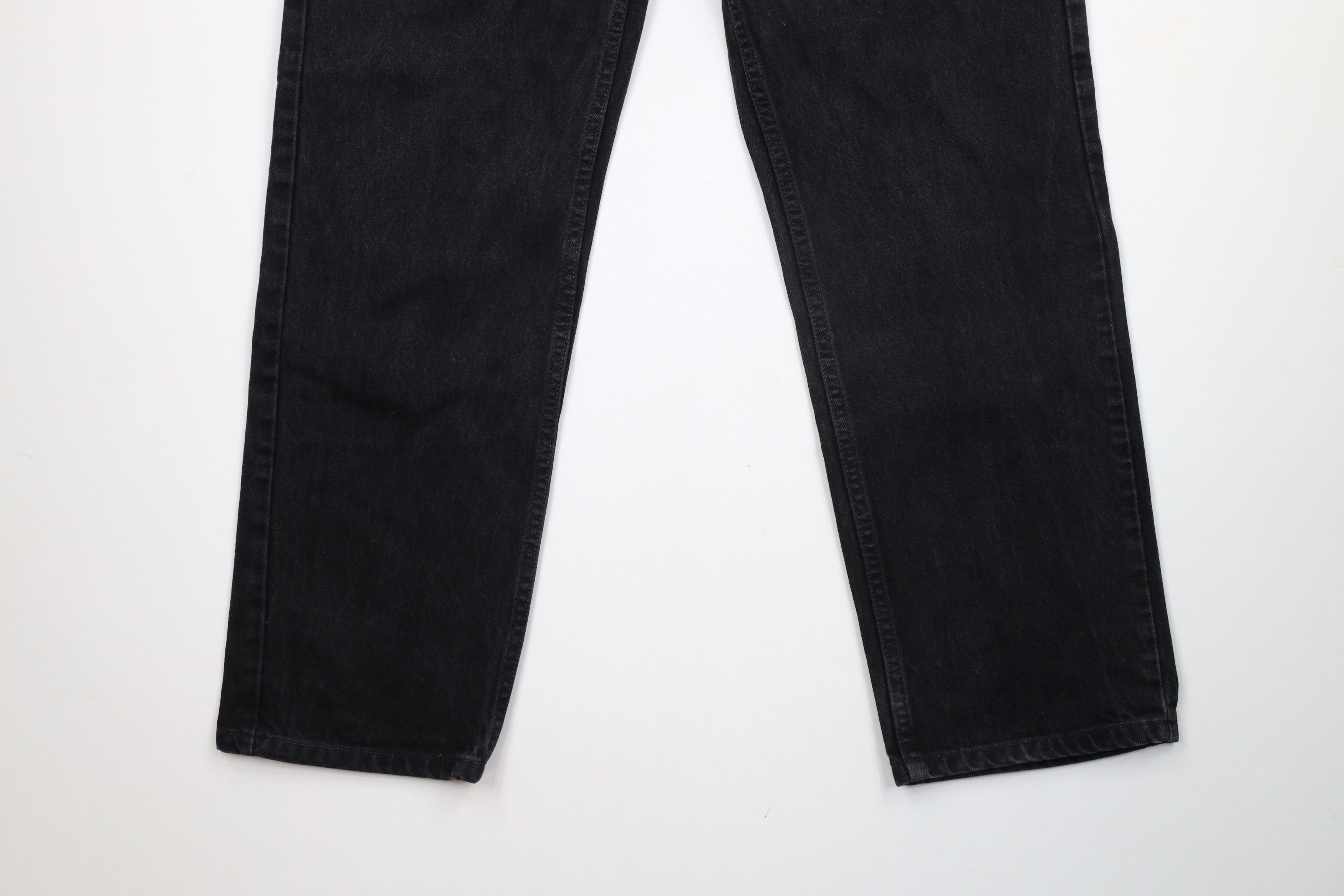 Harley Davidson × Vintage Vintage Harley Davidson Straight Leg Denim Jeans Black Size US 36 / EU 52 - 4 Thumbnail
