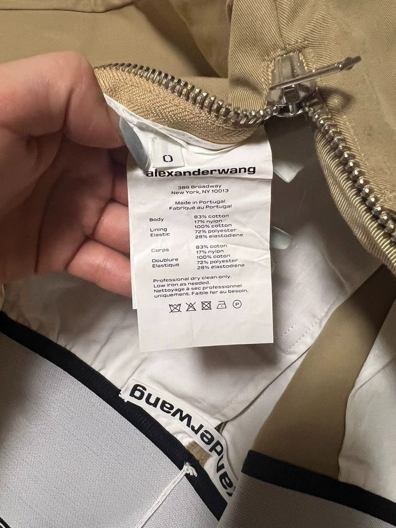 Alexander Wang Alexander Wang High-Waist Straight Leg Pants- Size 24" / US 00 / IT 34 - 6 Thumbnail