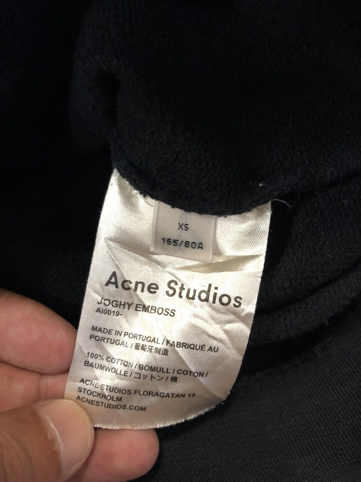 Acne Studios Acne Studios Joghy Emboss hoodie Size XS / US 0-2 / IT 36-38 - 11 Thumbnail