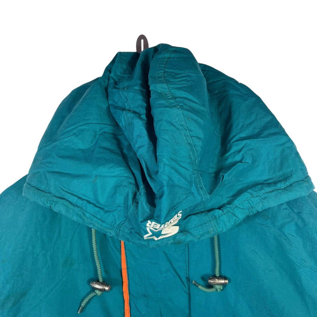 NFL Vintage 90s MIAMI DOLPHINS NFL Pro Line Pullover Jacket Size US XXL / EU 58 / 5 - 5 Thumbnail