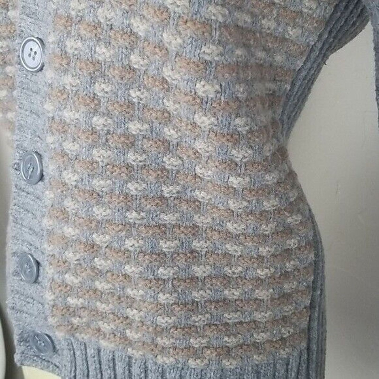 Sundry Sundance Womens Wool Cardigan Grandpa Sweater S Teachercore Size S / US 4 / IT 40 - 3 Thumbnail
