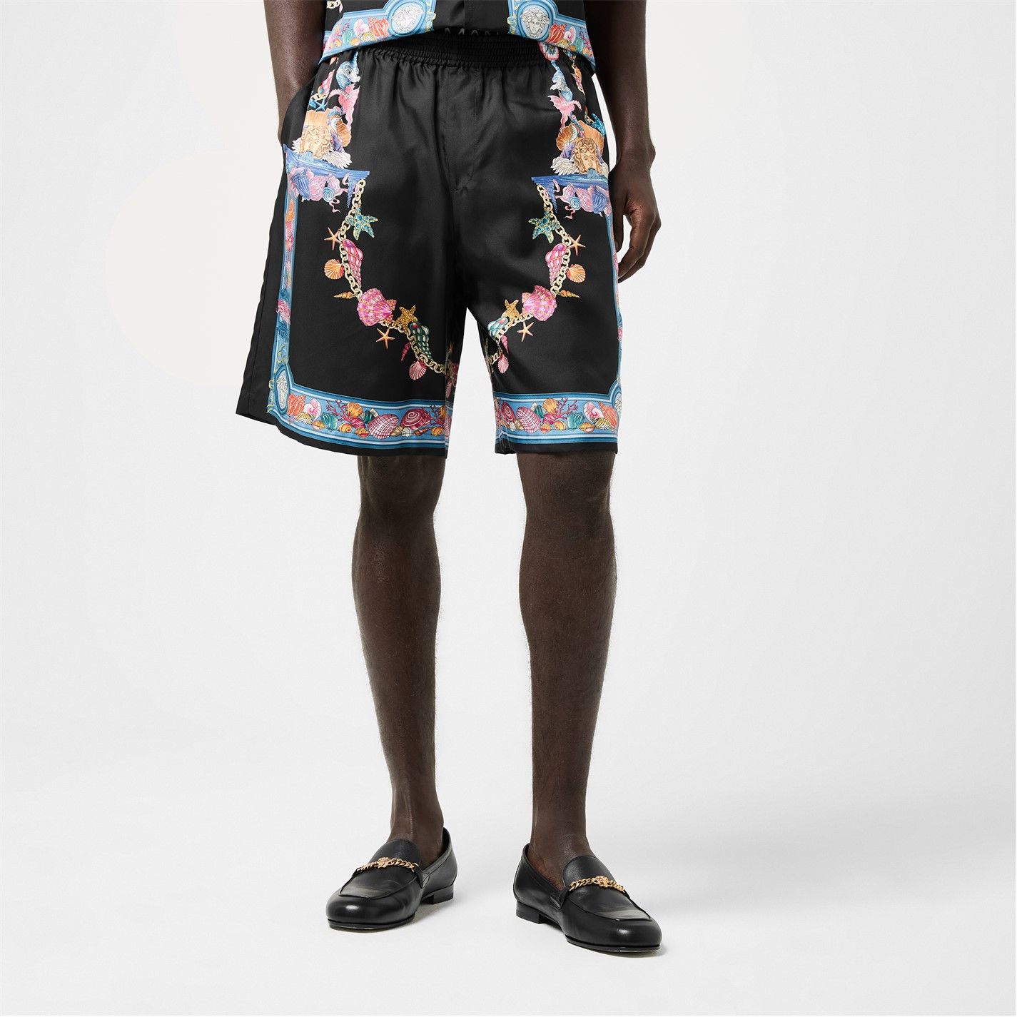 Versace o1g2r1mq0526 Woven Tracksuit Shorts in Multicolor Size US 32 / EU 48 - 3 Thumbnail