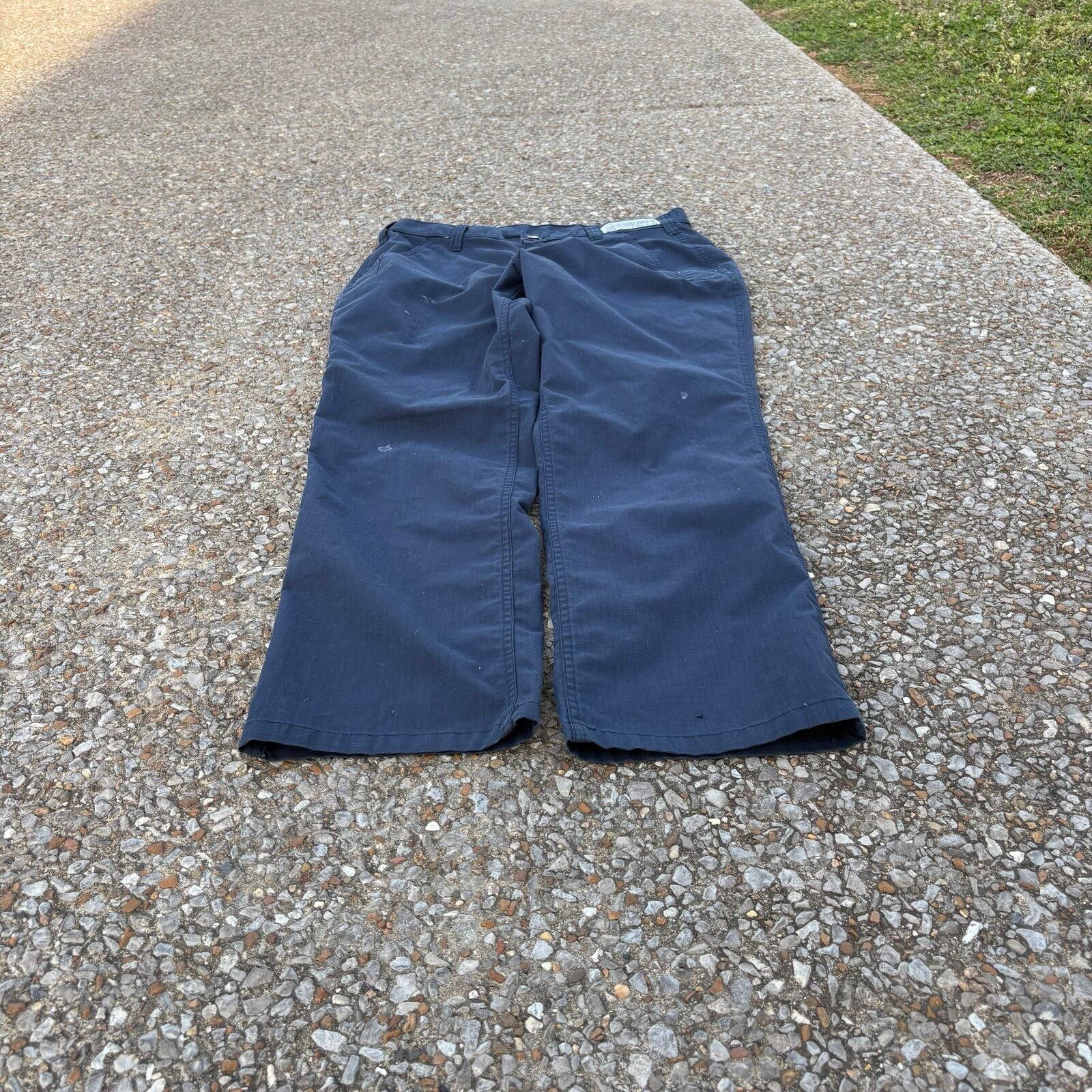 Carhartt Vintage navy blue Carhartt pants Size US 34 / EU 50 - 3 Thumbnail