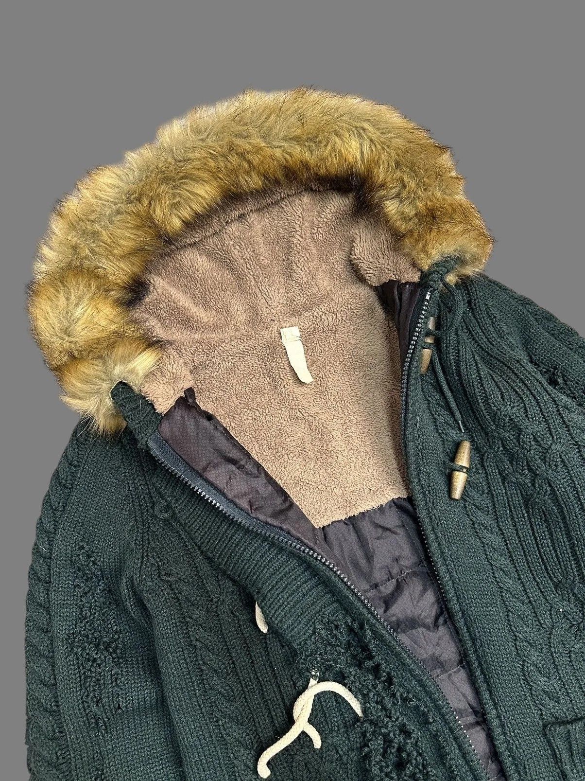 If Six Was Nine JAPAN IFSIXWASNINE VEST Fyls Retro LGB Brown Fur Lined GOA M Size US M / EU 48-50 / 2 - 7 Thumbnail