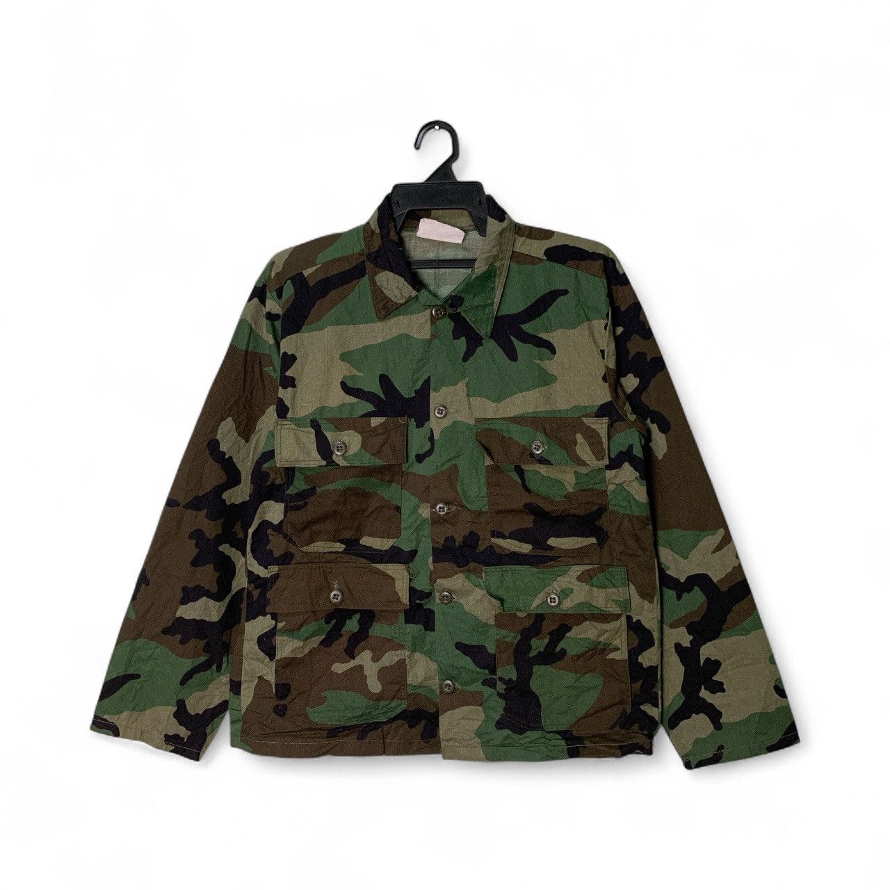 Other Rare Design Robett MFG Co US Army Woodland Camouflage jacket Size US S / EU 44-46 / 1 - 1 Thumbnail