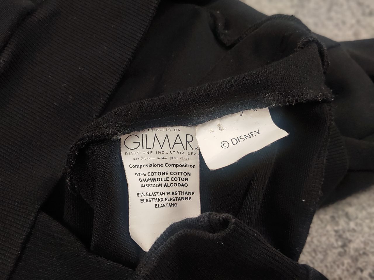Iceberg Iceberg Disney Logo Vintage 90's Black Bomber Sweatshirt Size M / US 6-8 / IT 42-44 - 14 Thumbnail