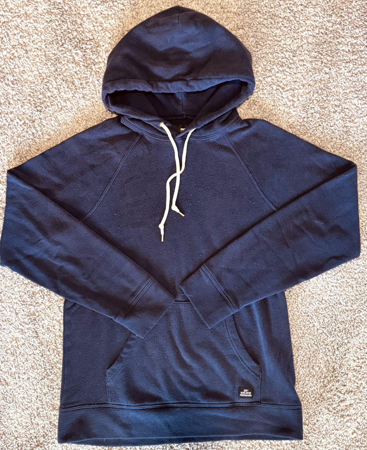 Obey OBEY Propaganda Oatmeal Lofty Creatures MED Navy Hoodie Size US M / EU 48-50 / 2 - 1 Thumbnail