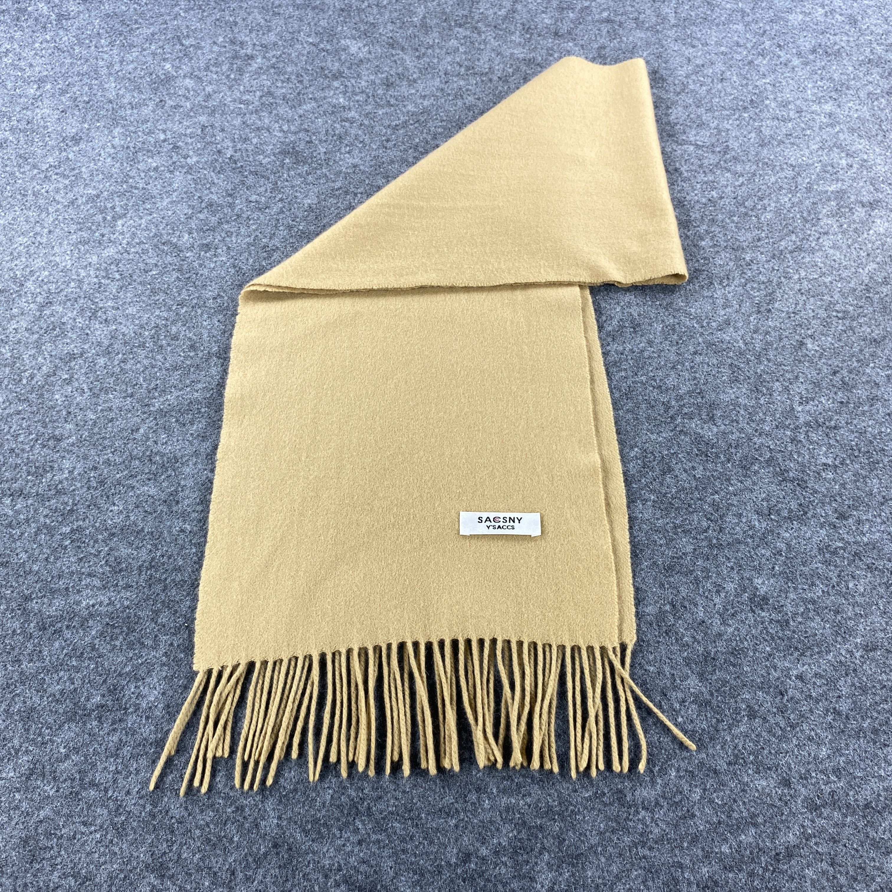Vintage × Yohji Yamamoto Yohji Yamamoto / Sacsny Scarf # Muffler # Neckwear # D618 Size ONE SIZE - 5 Thumbnail