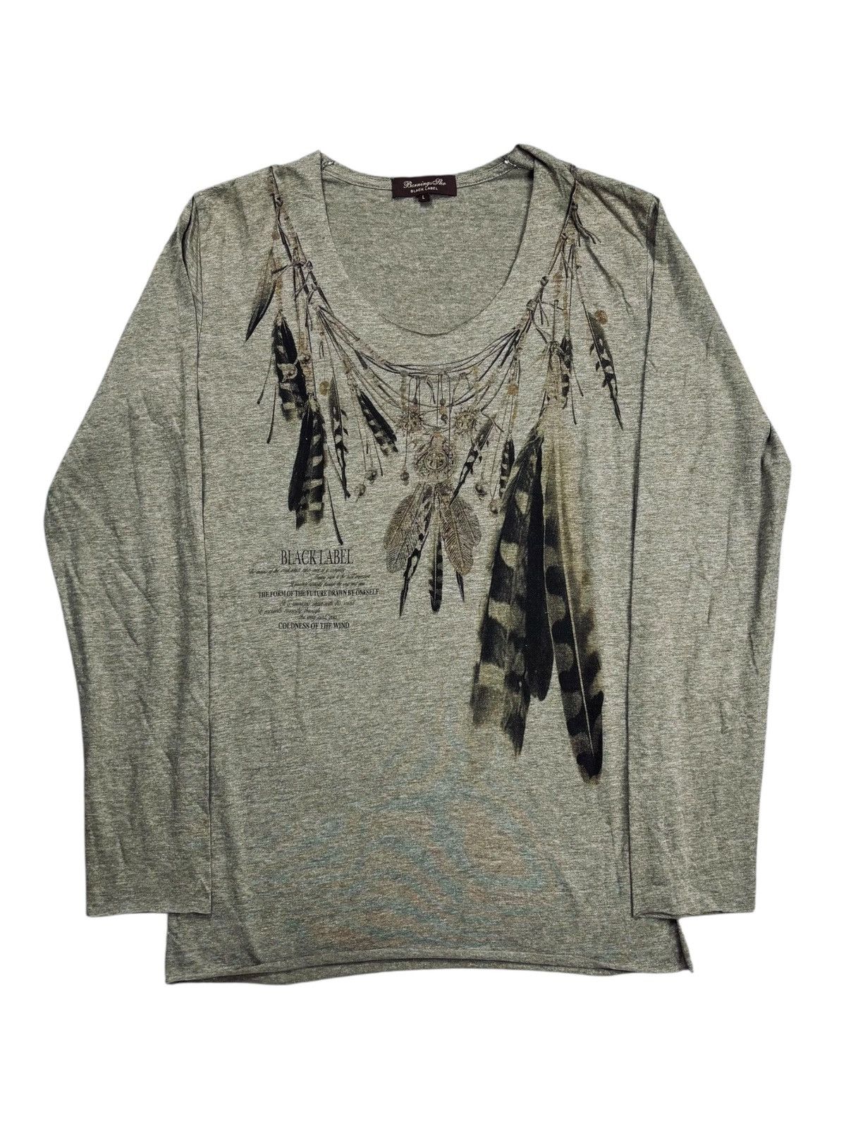トップス goa long sleeve t-shirt feather cutsew Goa Feather Shirt | Grailed