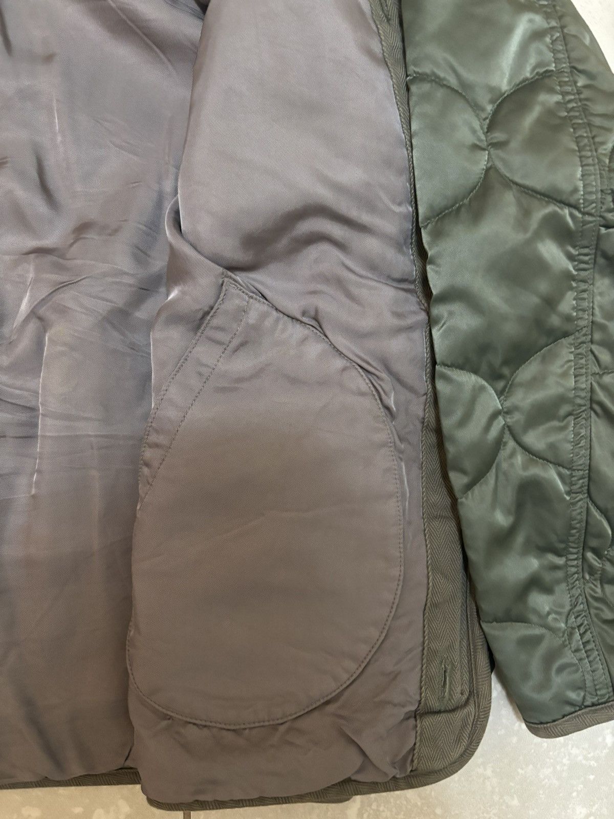 Visvim Rare Visvim Iris Quilted Liner Jacket As Seen on Brad Pitt Size US L / EU 52-54 / 3 - 12 Thumbnail