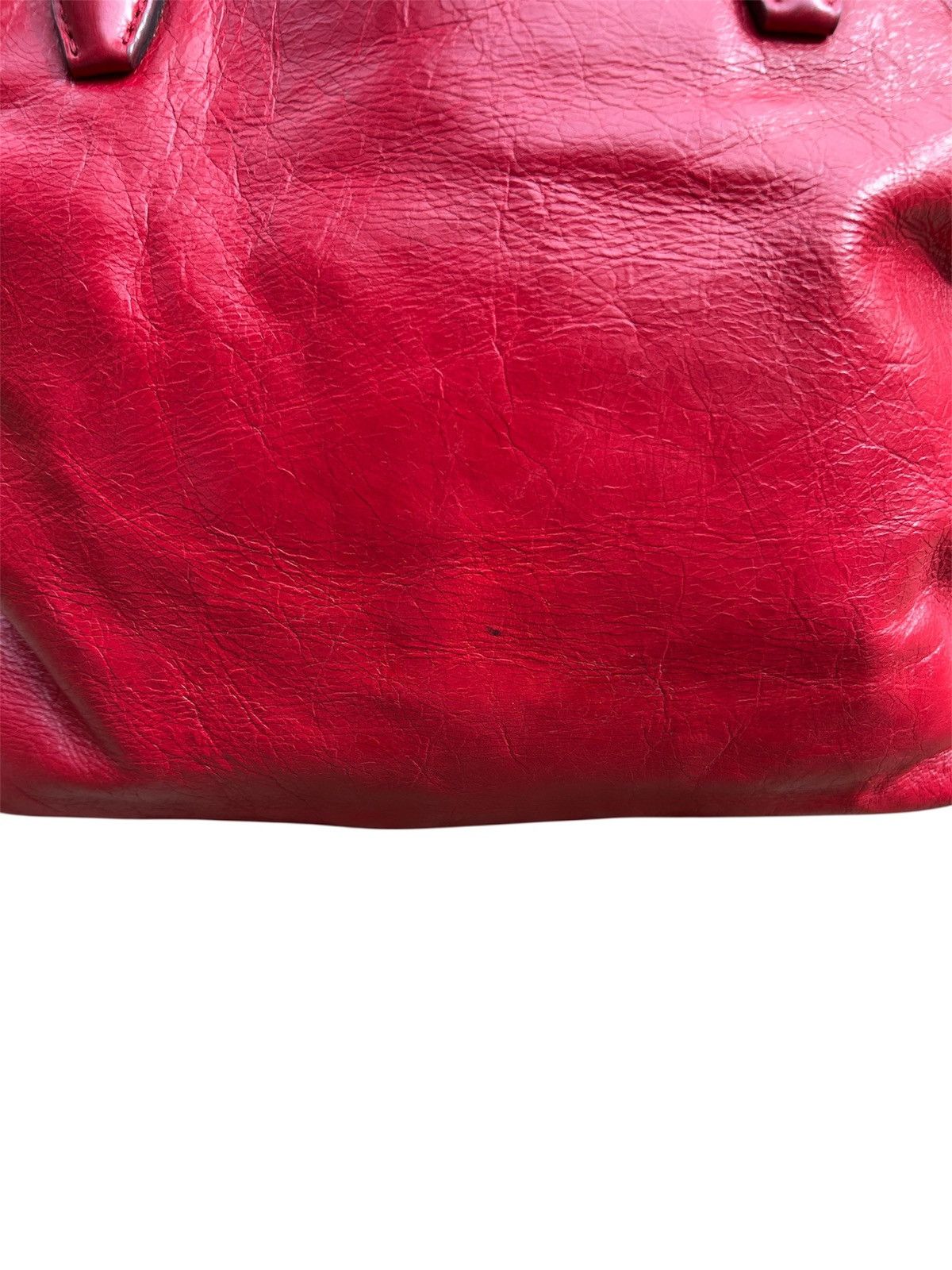 Miu Miu Miu Miu Leather Handbag Red Size ONE SIZE - 12 Thumbnail