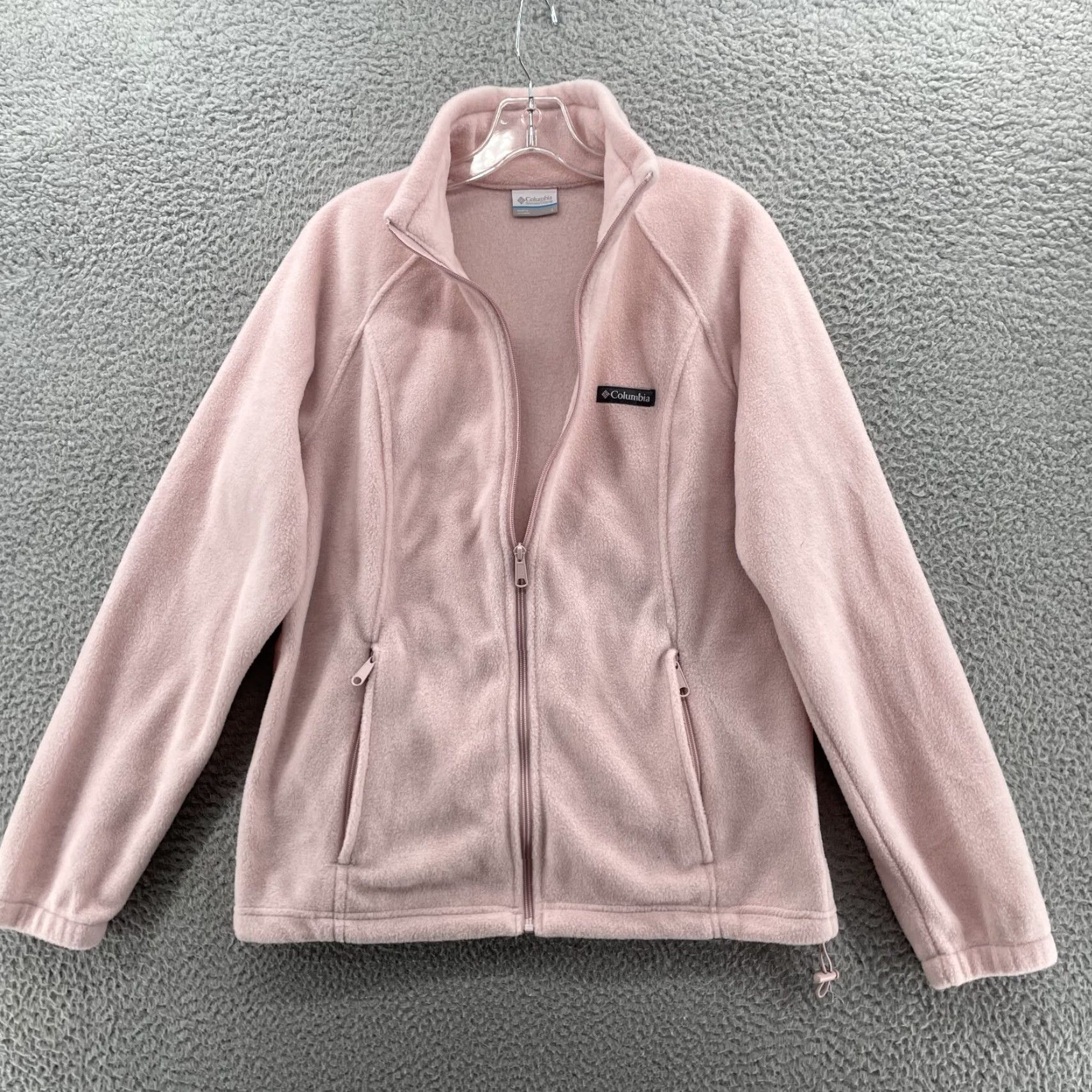 Pinko Columbia Benton Springs Fleece Jacket Women's Large Pink Gorpcore Outdoor Warm Size L / US 10 / IT 46 - 2 Thumbnail
