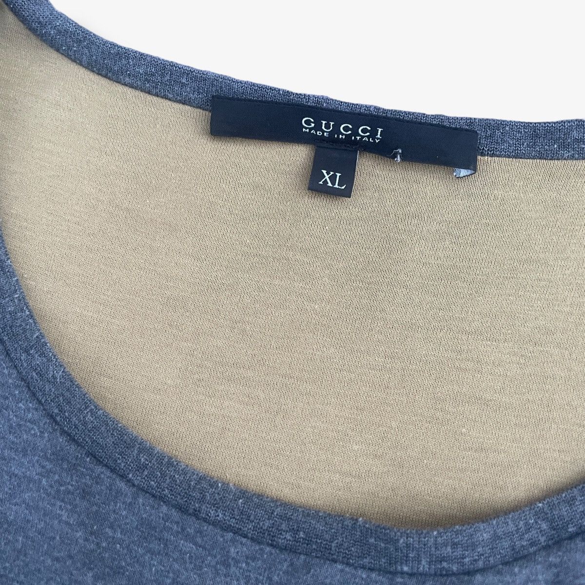 Gucci RARE Gucci Tom Ford Double Layered Shirt in Gray Size US XL / EU 56 / 4 - 2 Thumbnail