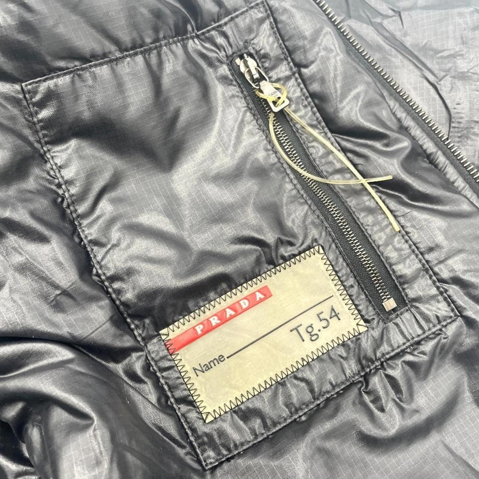 Prada Prada - Men's Black Jacket Size US L / EU 52-54 / 3 - 5 Thumbnail