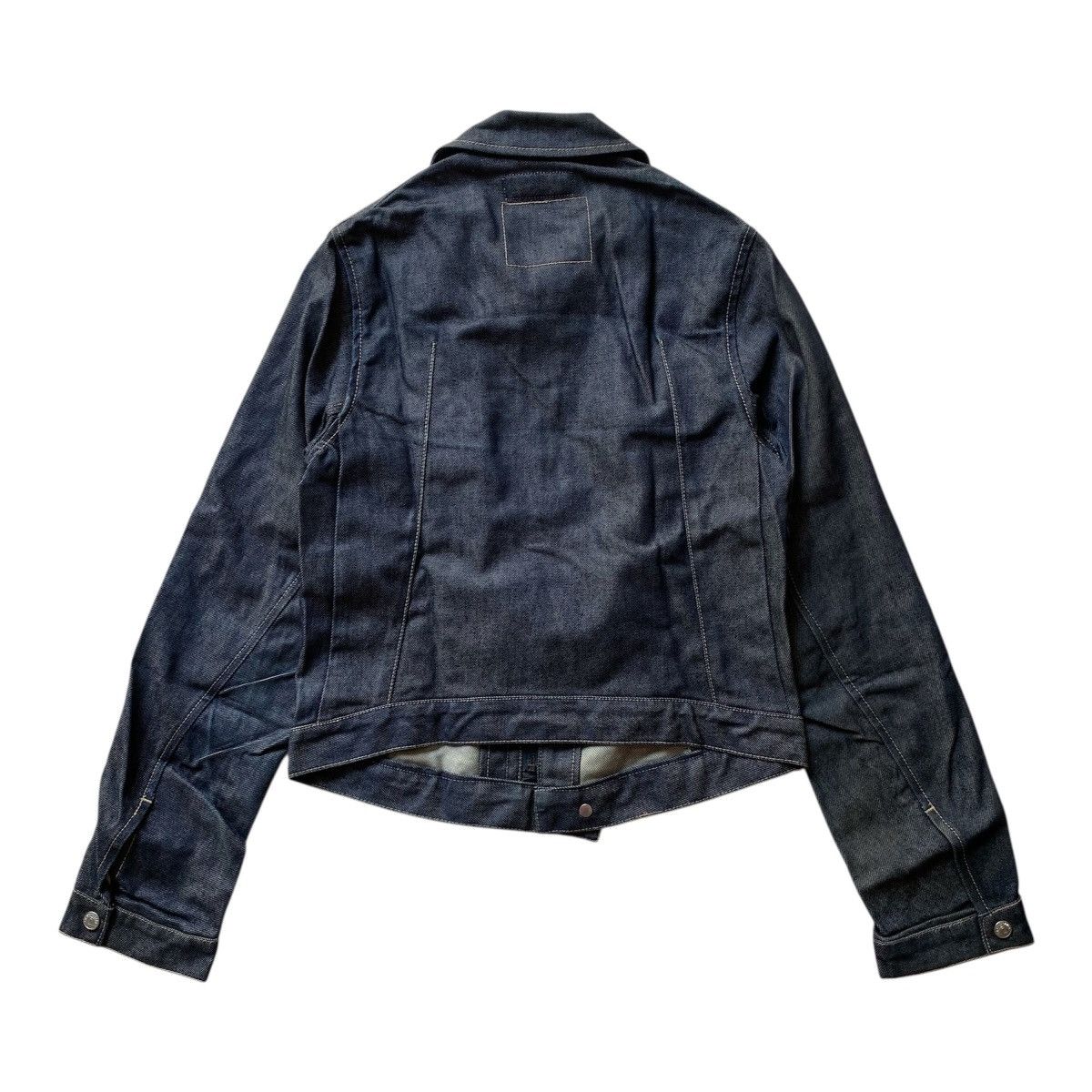 Levi's Vtg 90s Levi's Engineered Trucker Jeans Asymmetrical Size L / US 10 / IT 46 - 7 Thumbnail