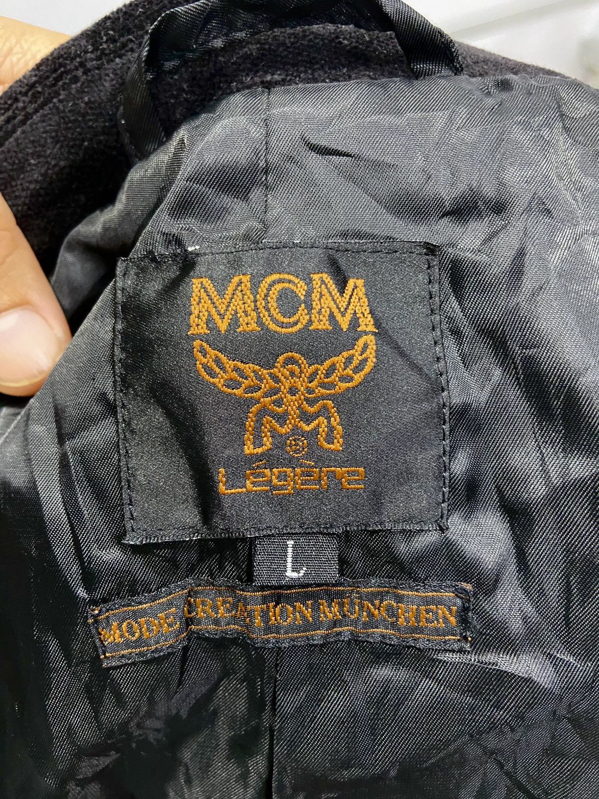 MCM Vintage MCM Legere velvet black coat jacket Size US M / EU 48-50 / 2 - 10 Thumbnail