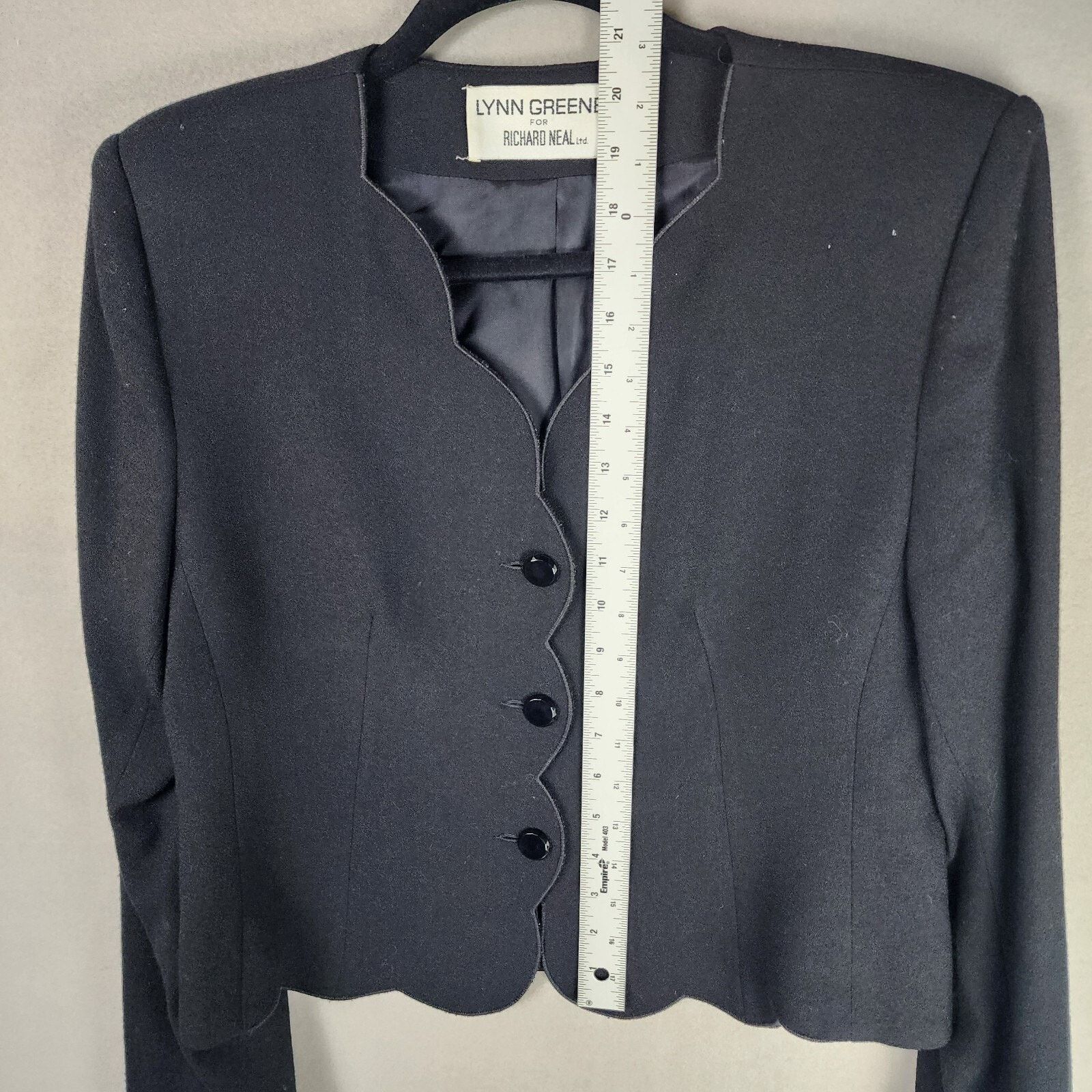 Other Lynn Greene for Richard Neal Black Light Jacket Size 8 Size M / US 6-8 / IT 42-44 - 5 Thumbnail