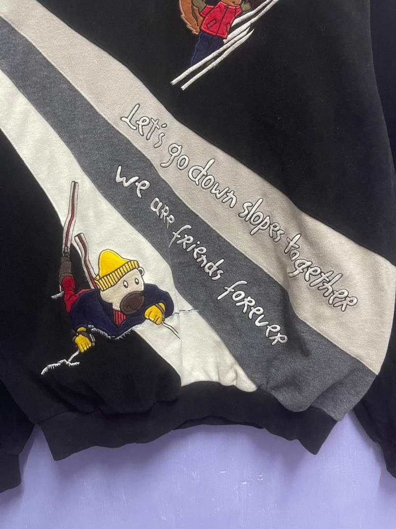 Rare Vintage Castelbajac Sport Ski Sweatshirt