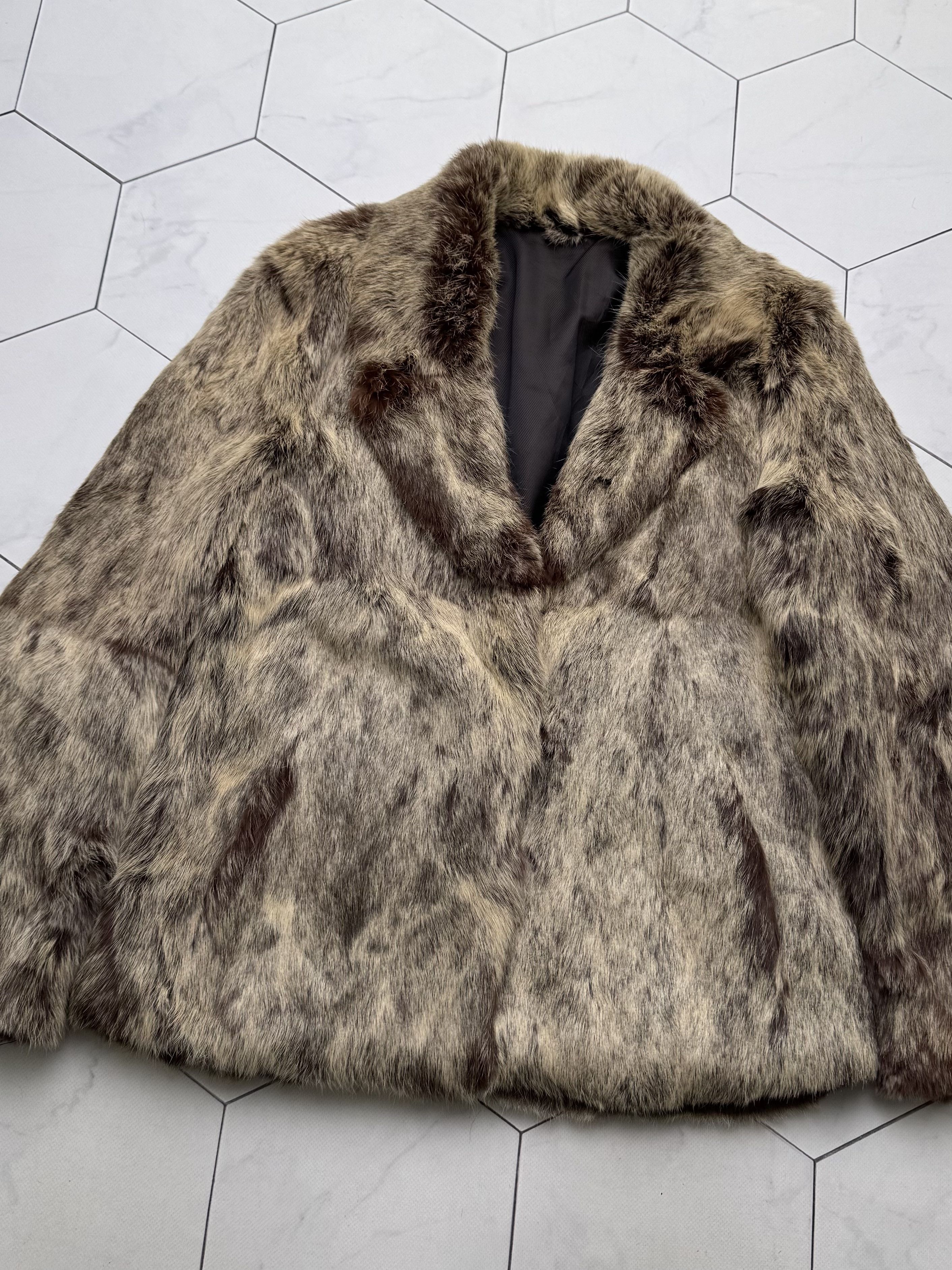 Vintage Vintage Real Fur Jacket Luxury Cropped Coat Winter Glam Size M / US 6-8 / IT 42-44 - 6 Thumbnail