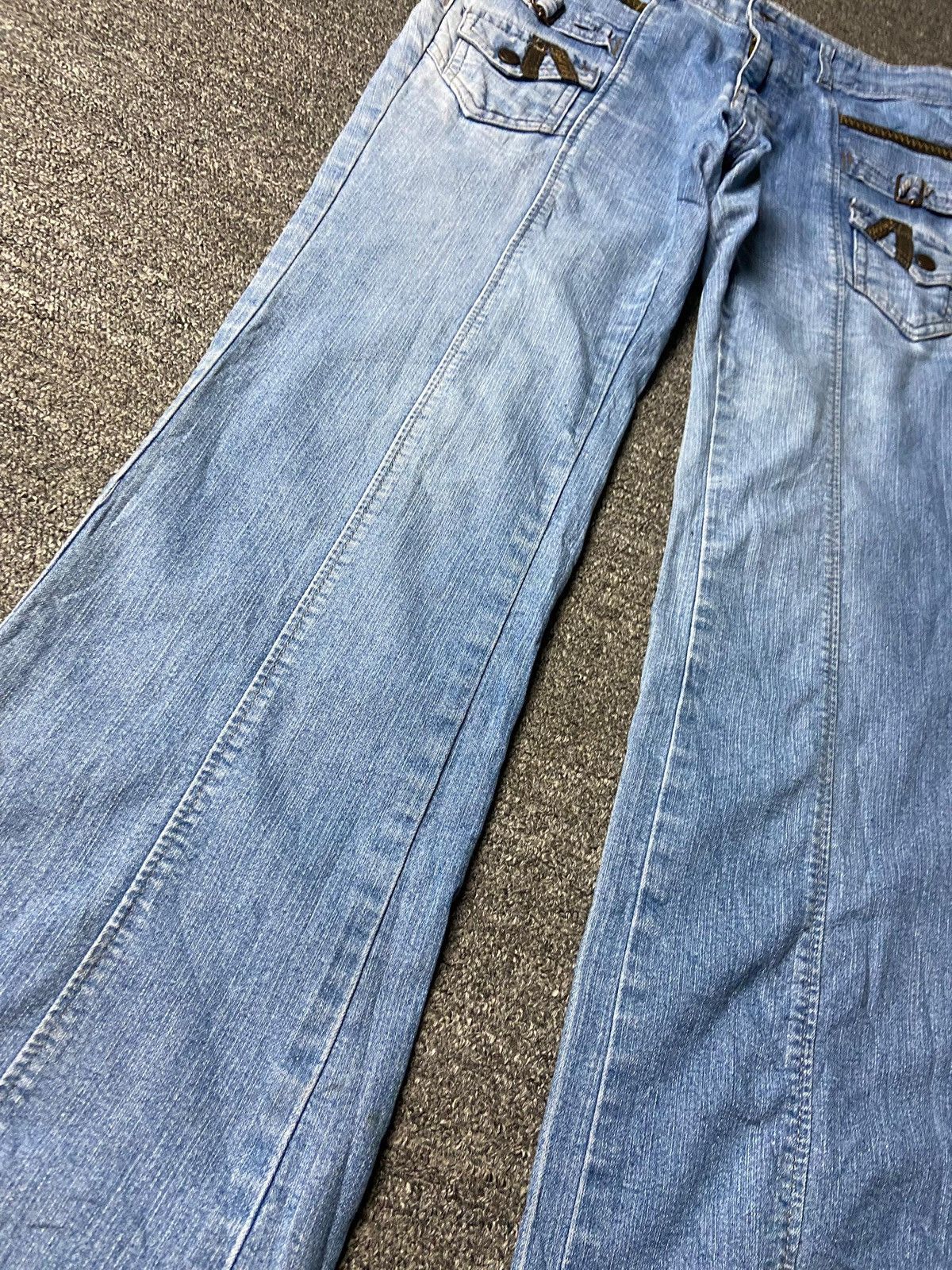 Japanese Brand Japanese Brand Denim Jeans with Vertical Seams (165) Size US 30 / EU 46 - 6 Thumbnail