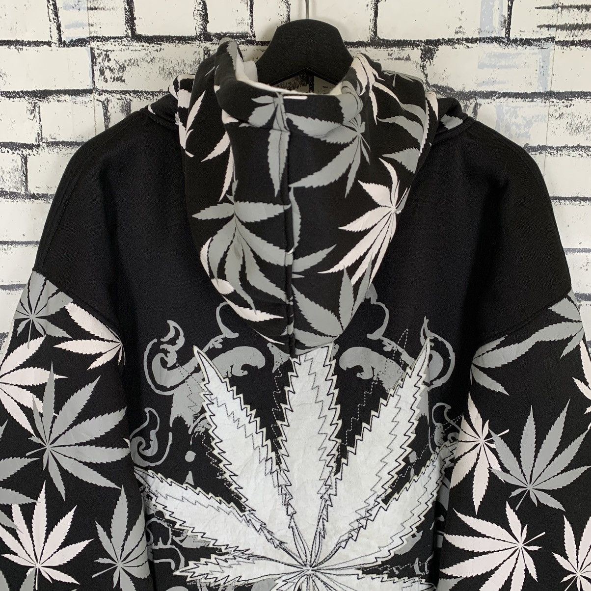 Other Vintage Canabis Leaf Jacket Size US XL / EU 56 / 4 - 2 Thumbnail
